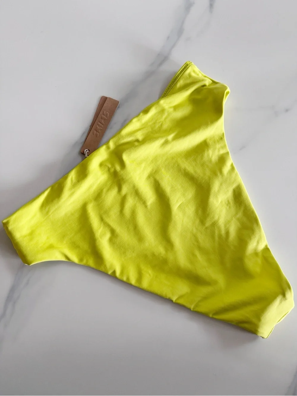 SKIMS Citrus Mid Waist Swim Bottom - NWT